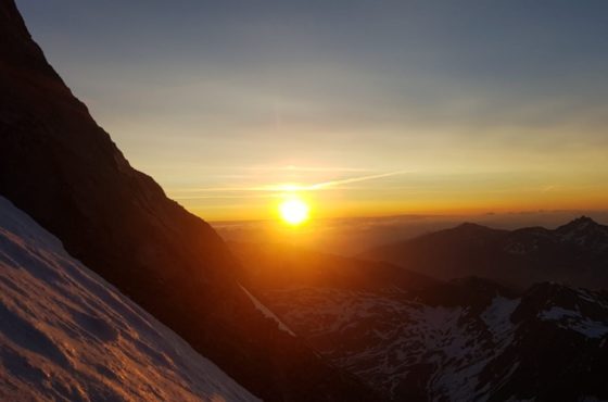 Bergwärts ….