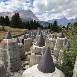 Plamort – muraglione alpino